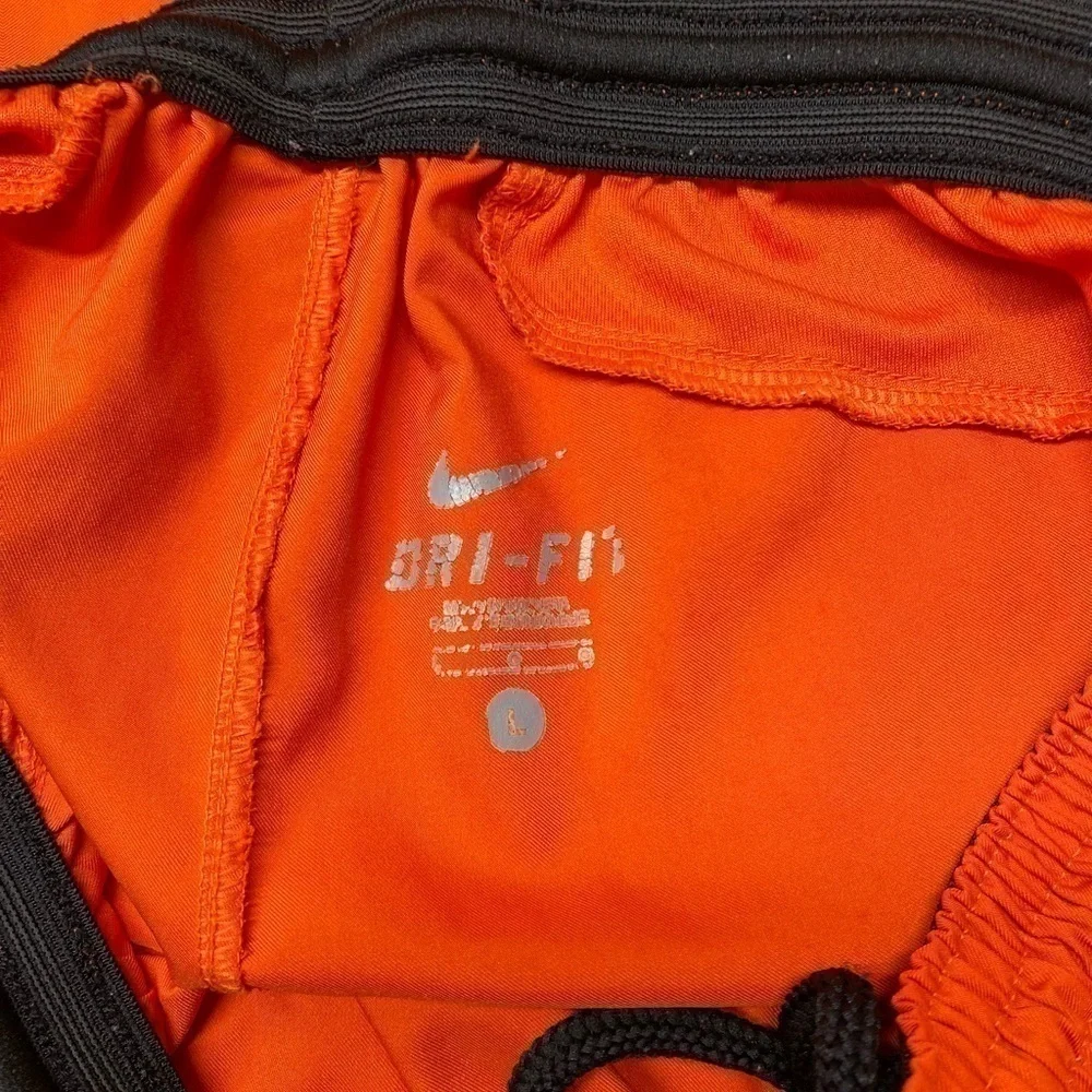 Nike Orange Dri-Fit Shorts Size L